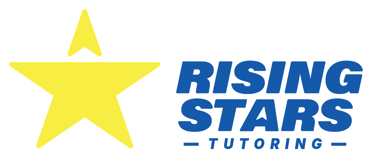 rising stars logo secondary landscape yellow star